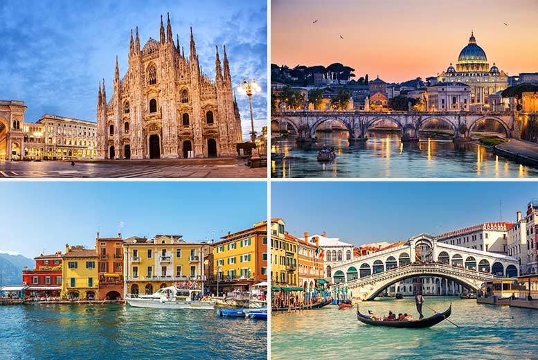 იტალიის ტური - რომი, ფლორენცია, ვენეცია, მილანი