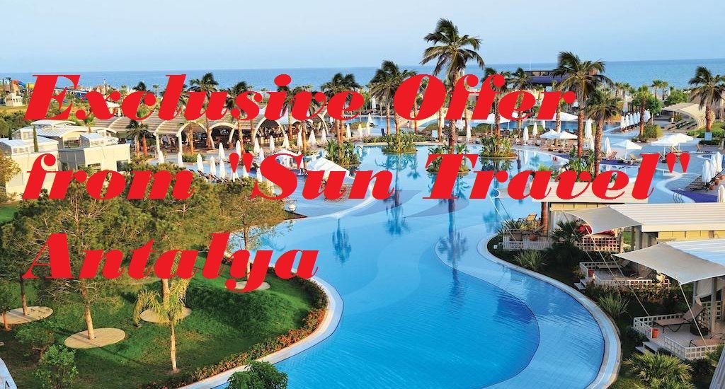 ანტალიის ერთკვირიანი საგზურები !