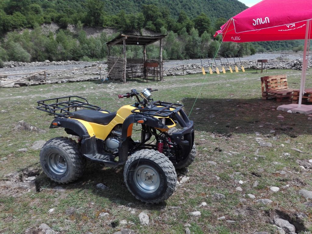 პიკნიკი მდინარე არაგვის პირას