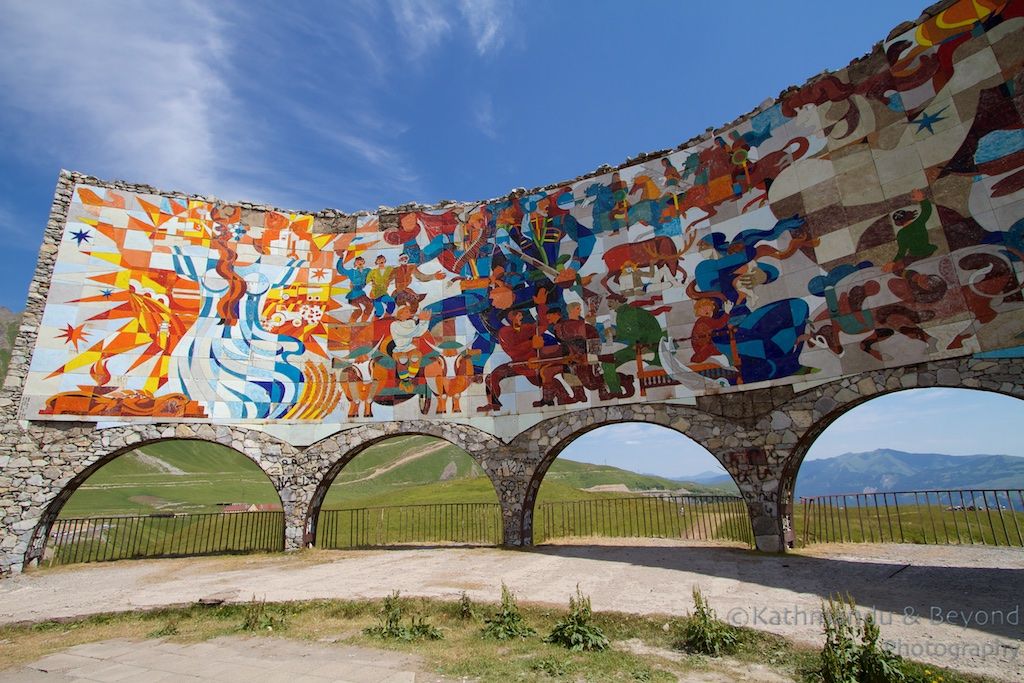 ტური ყაზბეგში : არაგვის ხეობა - ჟინვალის წყალსაცავი - ანანურის ციხე - გუდაური - პანორამა - რკინის მთა - ყაზბეგი - გერგეთზე ასვლა