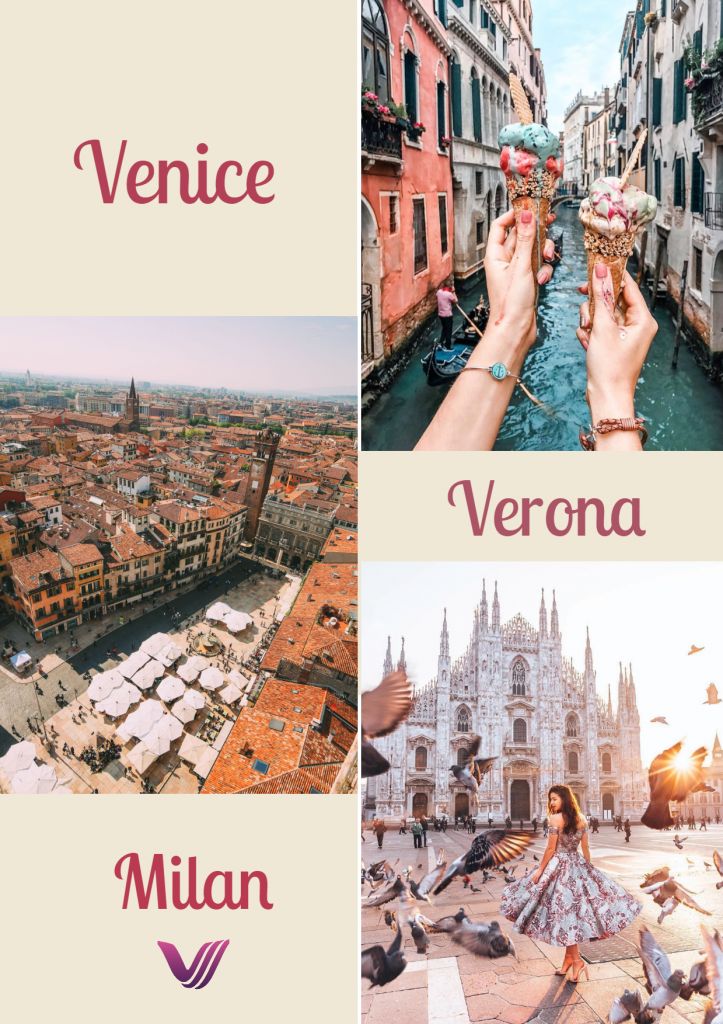 ვენეცია-ვერონა-მილანი სულ რაღაც !