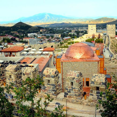 სამცხე-ჯავახეთი (ვარძია, მწვანე მონასტერი, ხერთვისის ციხე, რაბათის, ბორჯომი) - Самцхе-Джавахети (Вардзия, Зеленый монастырь, замок Xертвиси, Рабат, Боржоми)