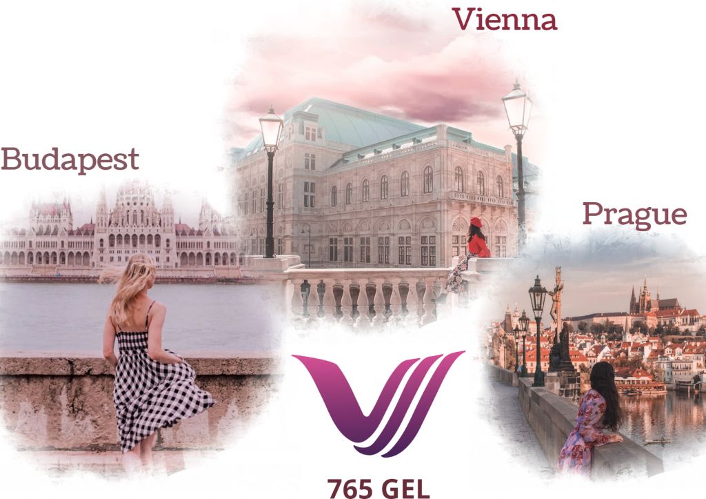 ბუდაპეშტი-ვენა-პრაღა  VEGA TRAVEL-ისგან