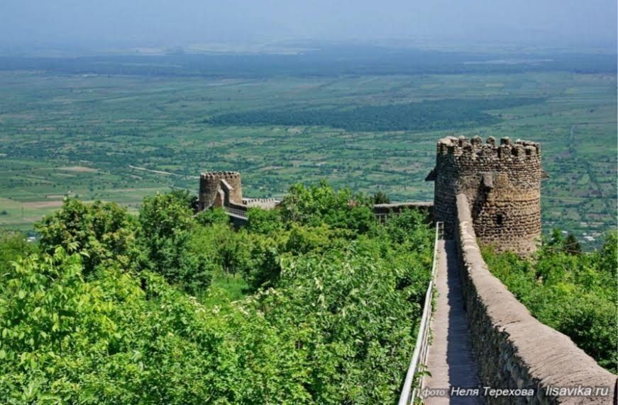 The city of love Sighnaghi, Bodbe monastery, the source of healing water - sv. Nino