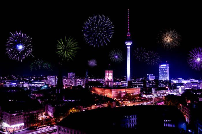 new year in Berlin
