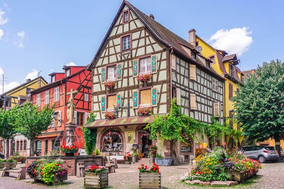 საფრანგეთის პატარა და უმშვენიერესი სოფელი კაისერსბერგი სრულიდღიანი საგზურები !