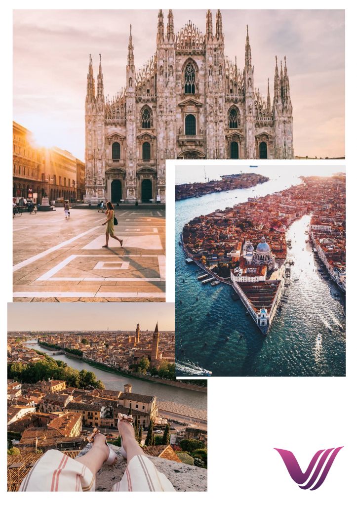 მილანი-ვერონა-ვენეცია სულ რაღაც !