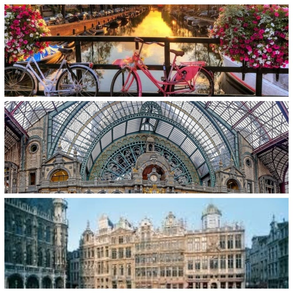 ამსტერდამი - ანტვერპენი-ბრიუსელი ! სრული დღიანი საგზური !