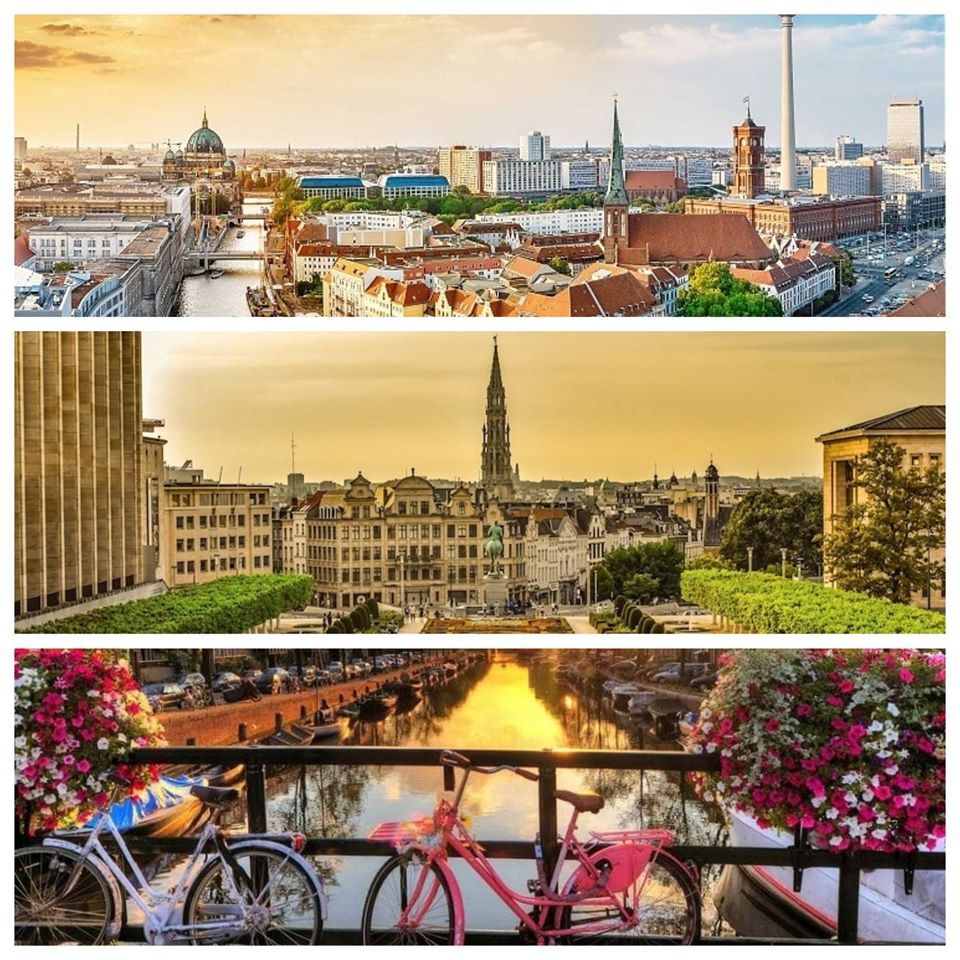 ბერლინი - ბრიუსელი - ამსტერდამი ! სრული დღიანი საგზური !