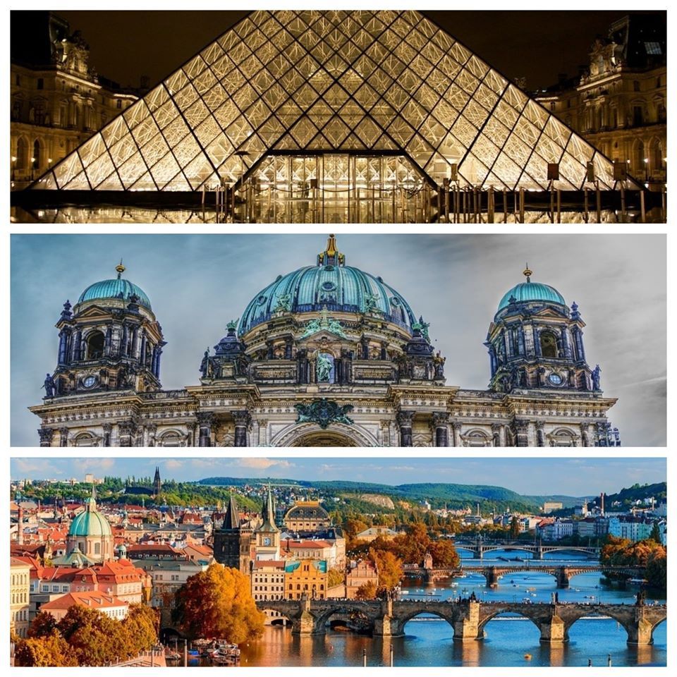 პარიზი-ბერლინი-პრაღა ► სრული დღიანი საგზური !