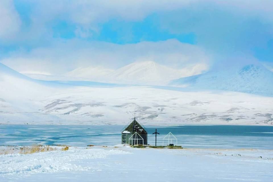 Snowy Javakheti - Frozen Lakes