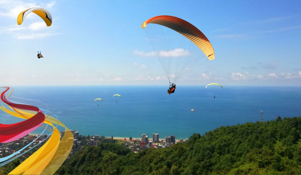 პარაპლანით ფრენა გონიოში