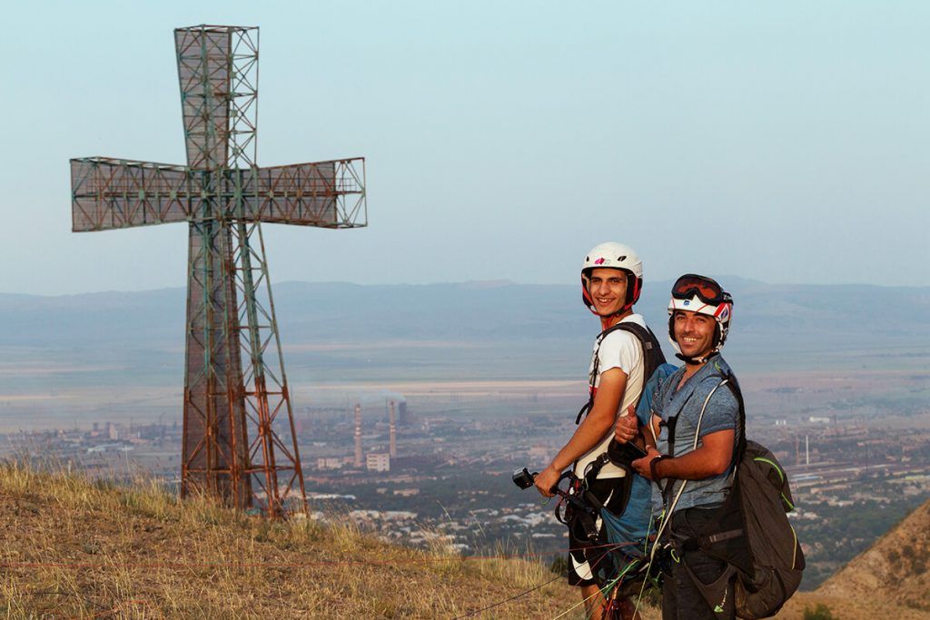 პარაპლანით ფრენა რუსთავში