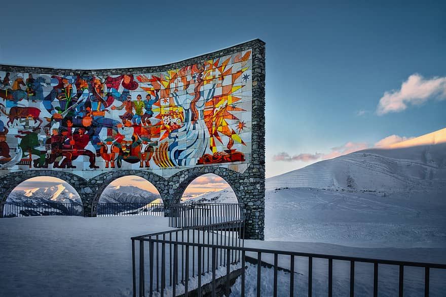 გაზაფხულის პირველი ტური ყაზბეგში - მარტს