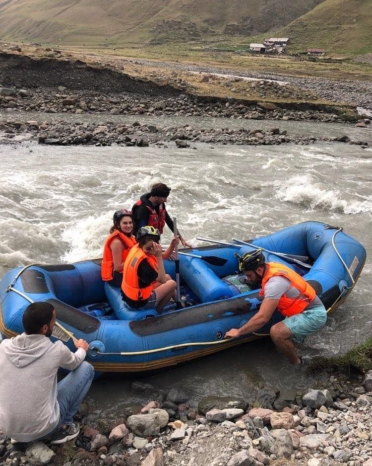 Рафтинг в долине Трусо