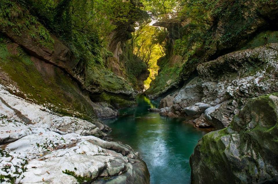 მარტვილის კანიონი, ბალდის კანიონი, კაღუს ჩანჩქერი