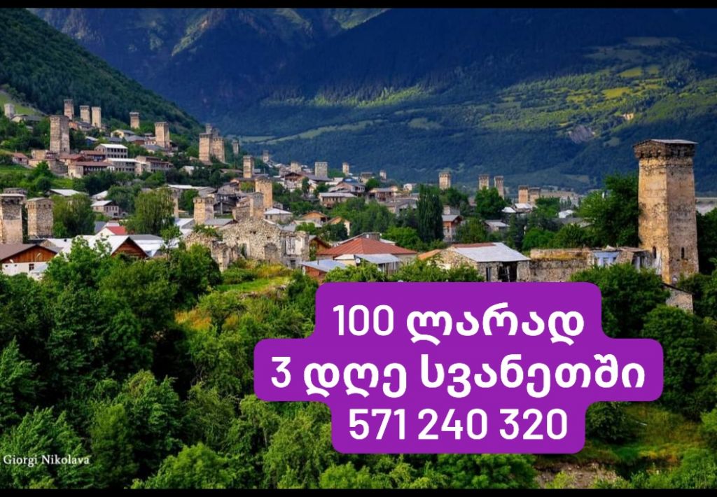 დღე სვანეთში ! (აქცია)