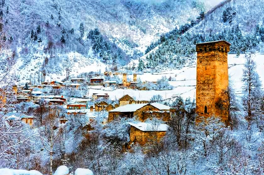 სვანეთის სამდღიანი ტური ძველით ახალ წელს