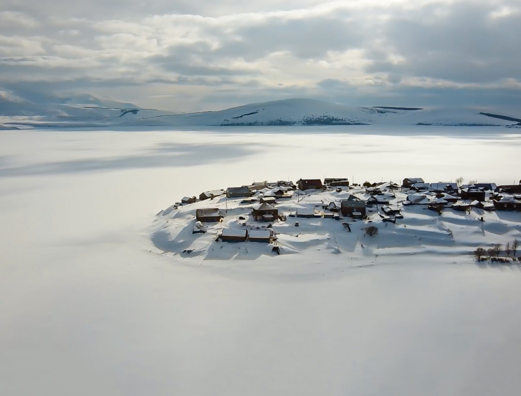 ტაბაწყურის გაყინული ტბა : ჯავახეთის მარგალიტი