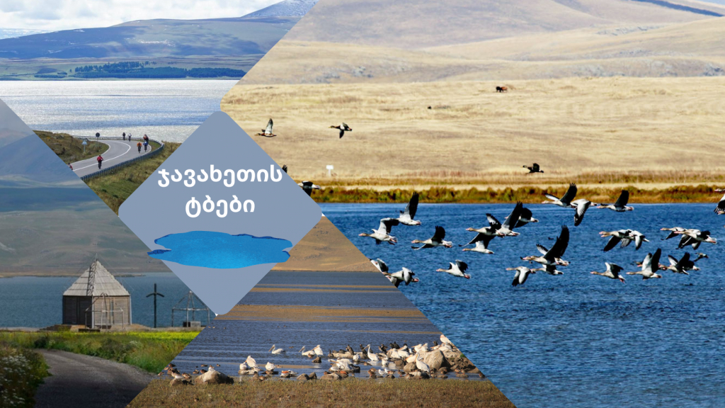 ჯავახეთის ტბები : ფარავანი, საღამო, მადათაფა