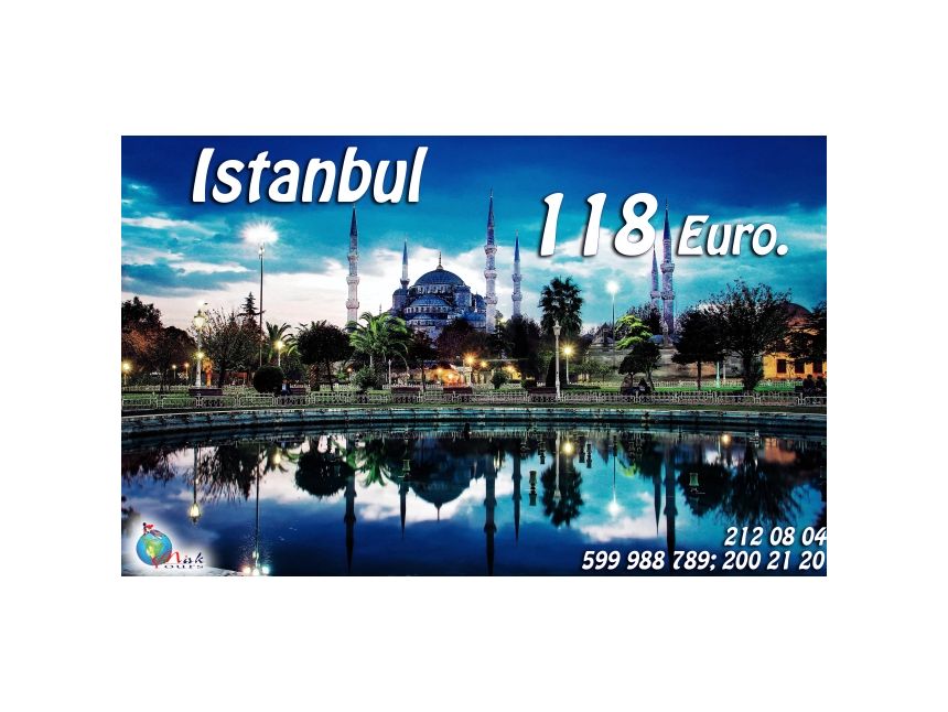 118 ევროდ ISTANBUL MAK TOURS-ისგან!