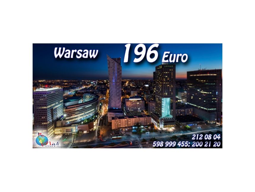 Warsaw - 196 Euro